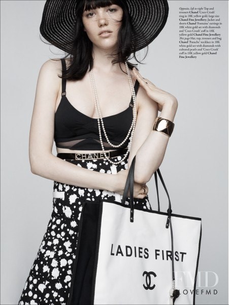Anya Lyagoshina featured in Chanel, September 2015