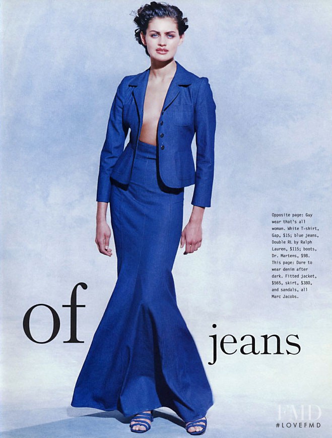 Sveta Valiouchko featured in The Gender Of Jeans, August 1995