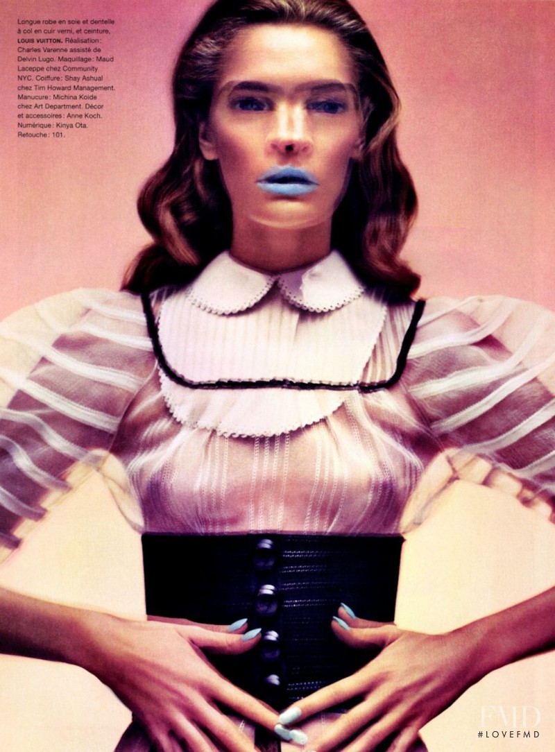 Sigrid Agren featured in Ensorceleuse, December 2011