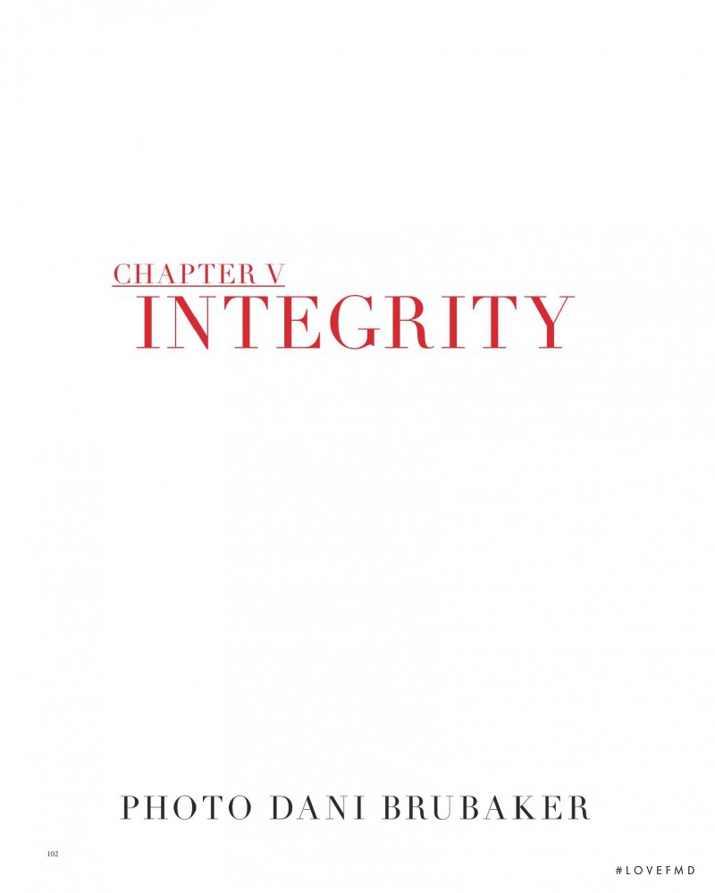 Integrity, September 2015