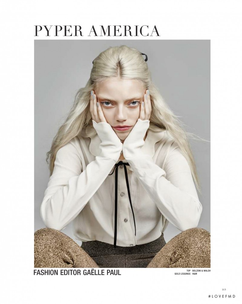 Pyper America Smith featured in Integrity, September 2015