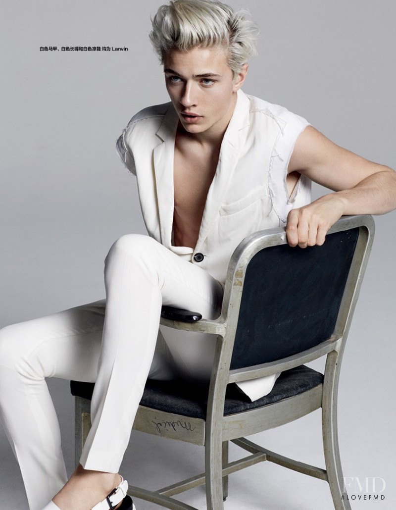 Lucky Blue Smith featured in Teen Spirit, May 2015