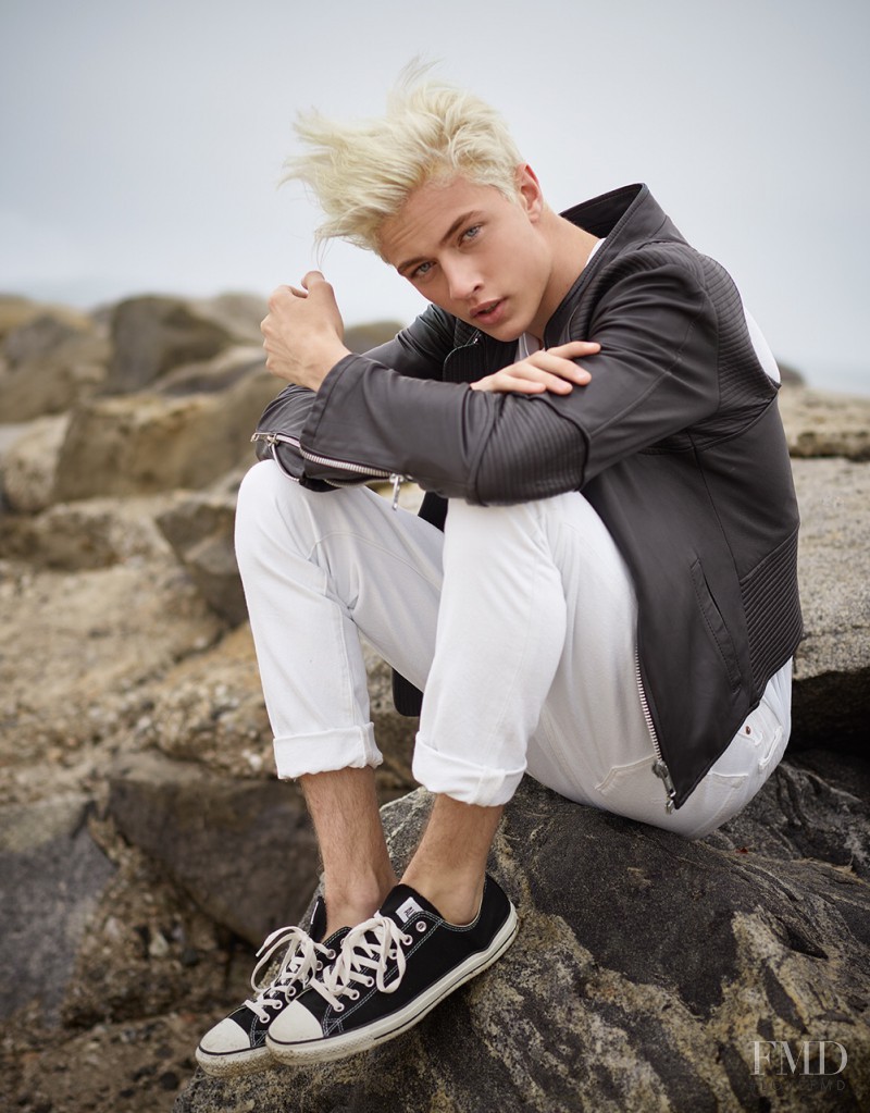 Lucky Blue Smith featured in Smith, July 2015