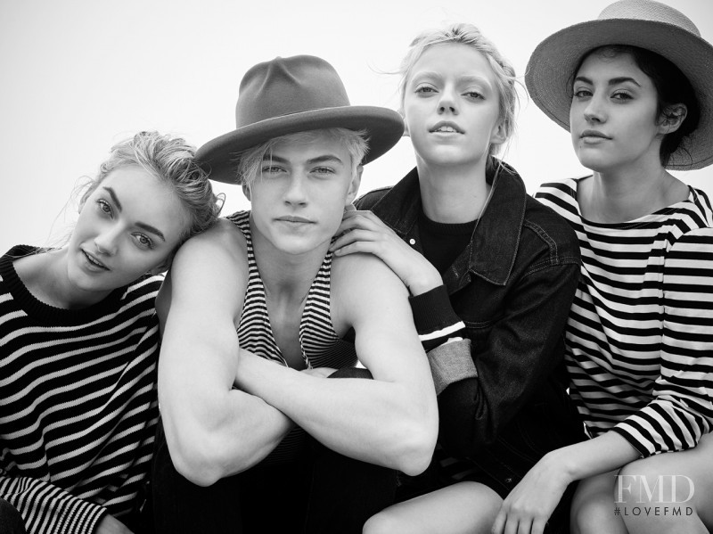 Lucky Blue Smith featured in Smith, July 2015