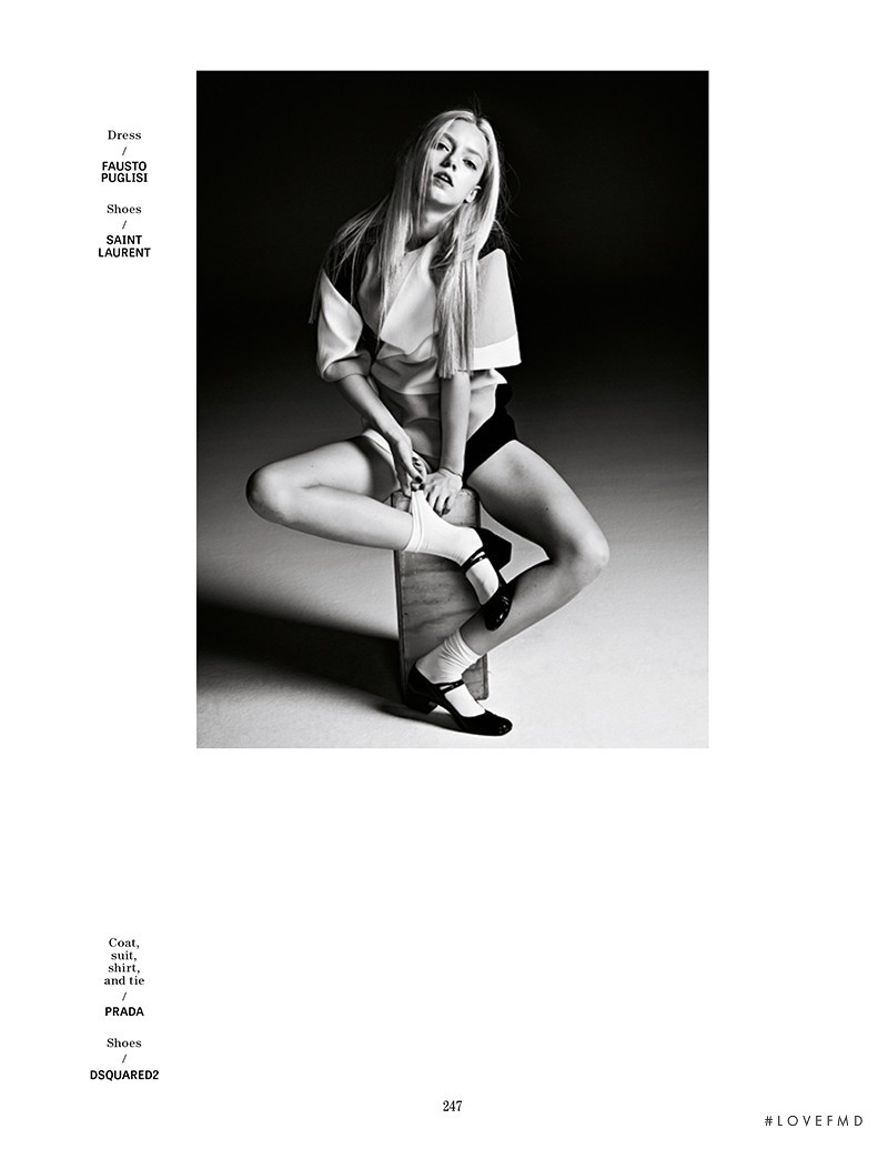 Pyper America Smith featured in Tout les Garcons & Les Filles, October 2014