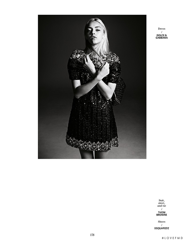 Pyper America Smith featured in Tout les Garcons & Les Filles, October 2014