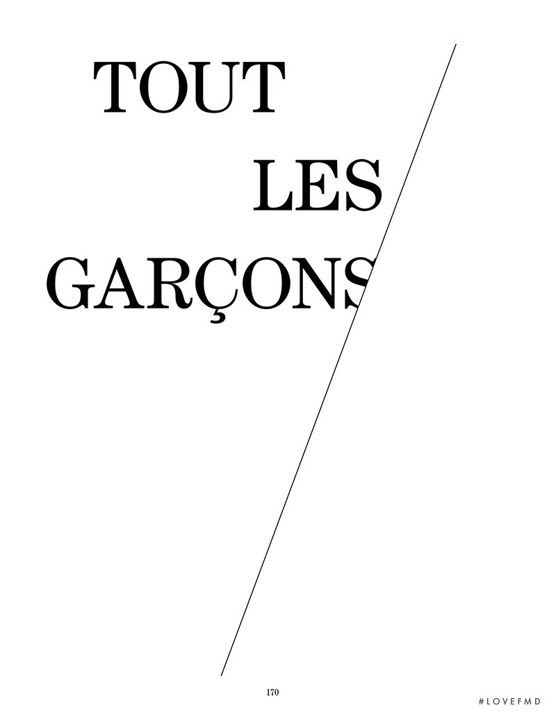 Tout les Garcons & Les Filles, October 2014