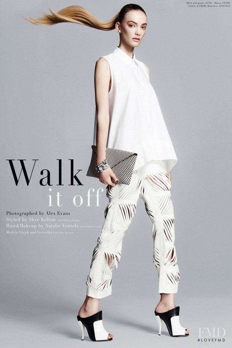 Steph Smith featured in Walk It Off, September 2014