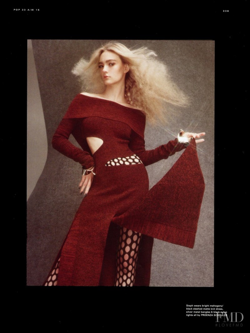 Steph Smith featured in Proenza Schouler, September 2015