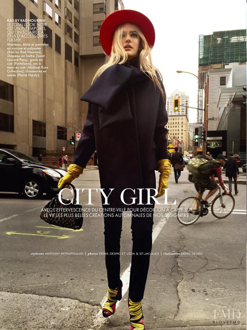 Steph Smith featured in City Girl, September 2015