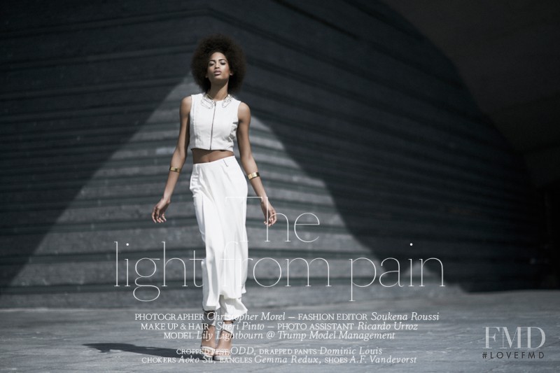 Lily Lightbourn featured in The light from pain, June 2014