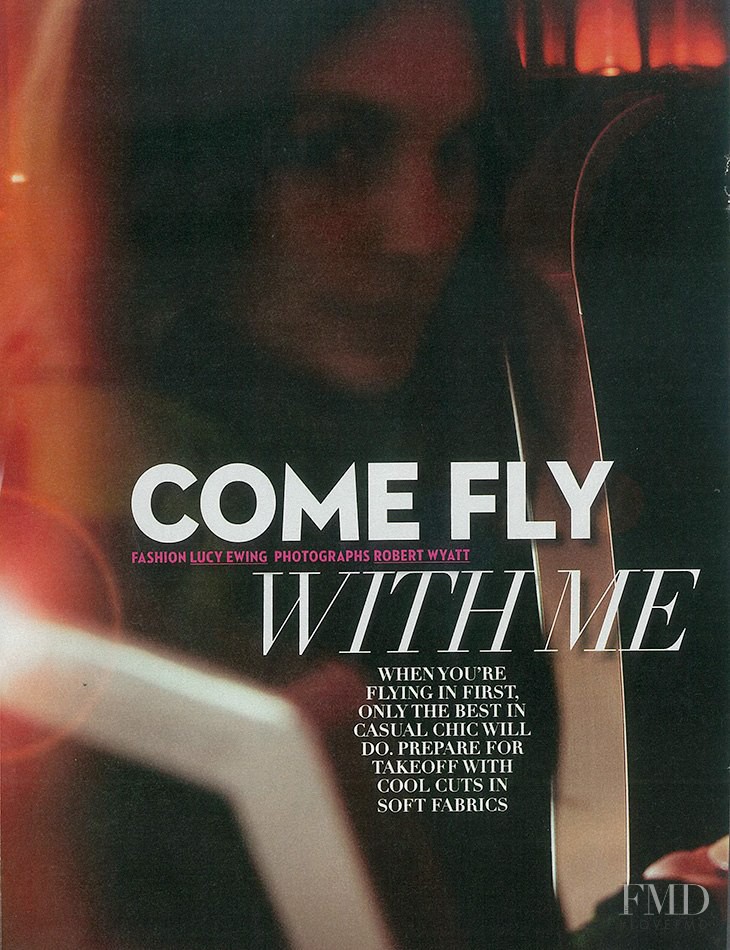 Hannah Hardy featured in Come Fly With Me, September 2013