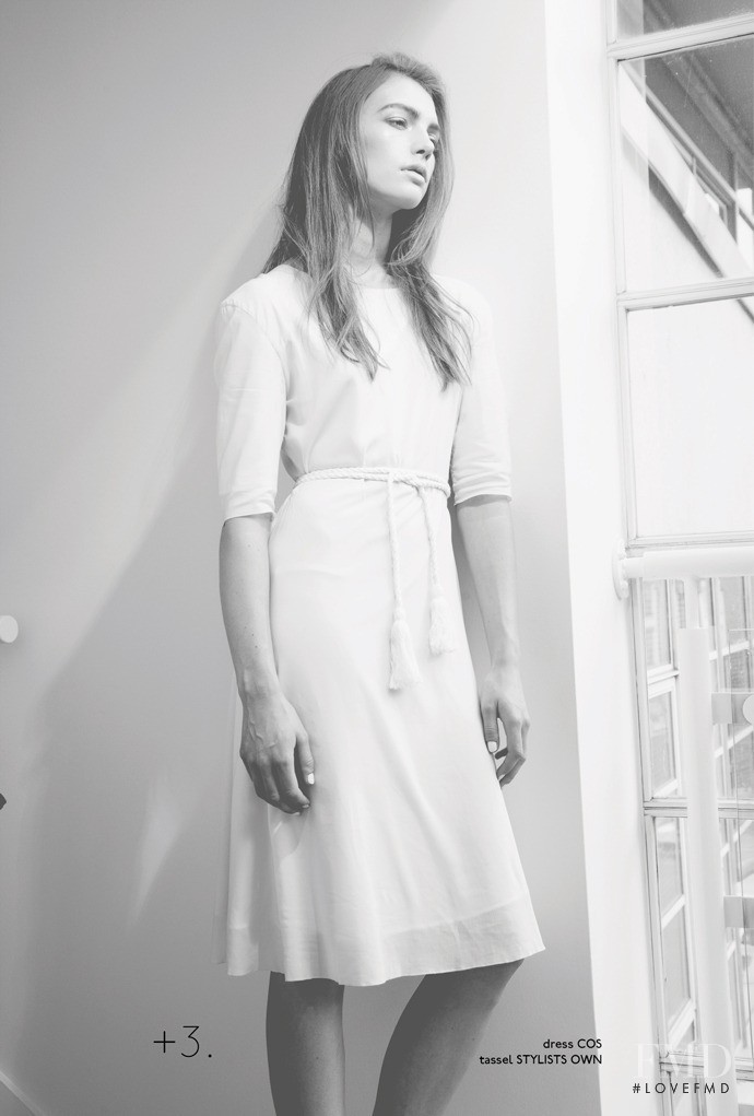 Sophie Pumfrett featured in In White, September 2013