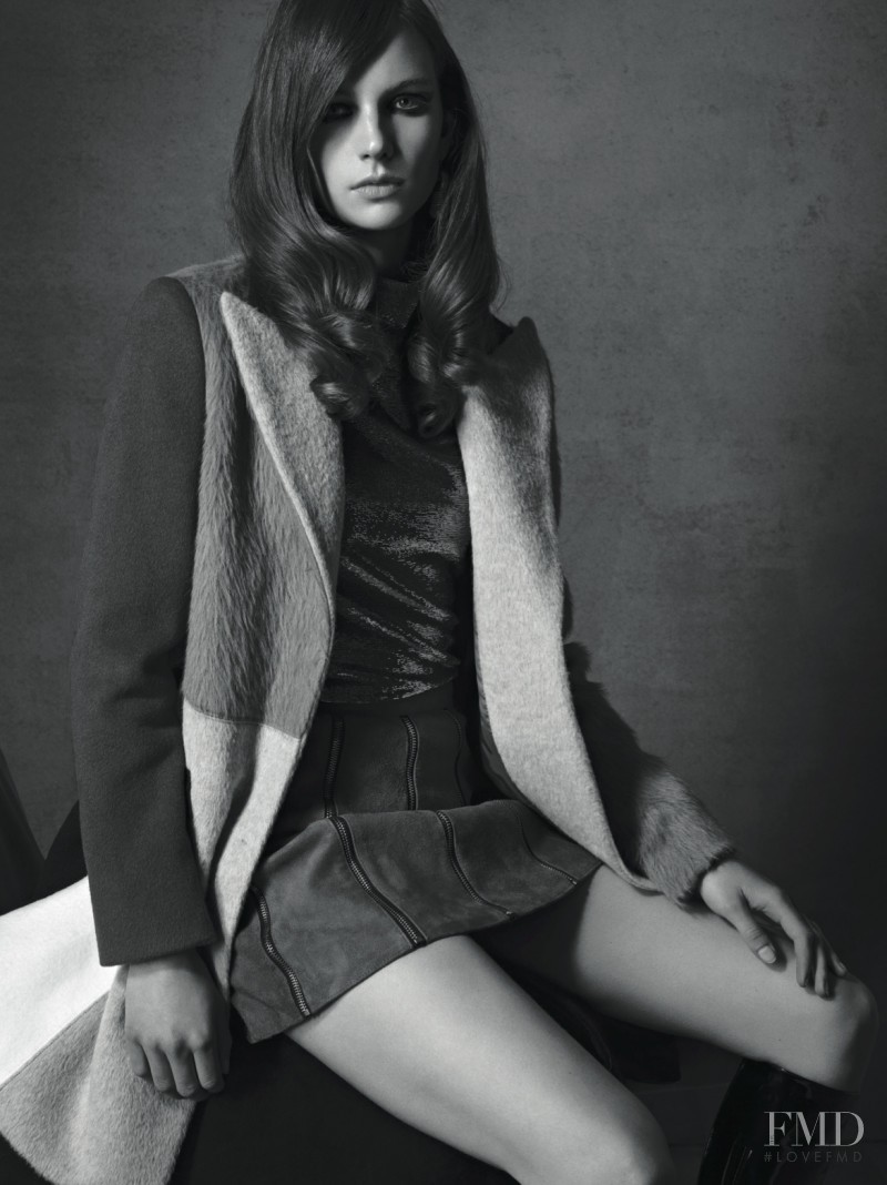 Sophie Pumfrett featured in Cambio pelle, November 2014