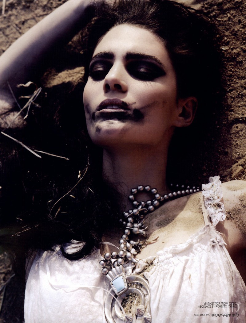 Marina Pérez featured in Roberto Cavalli Scorching Hot, June 2009