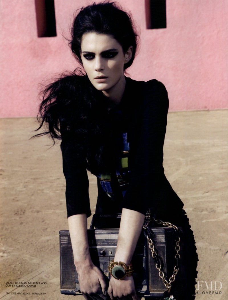 Marina Pérez featured in Roberto Cavalli Scorching Hot, June 2009