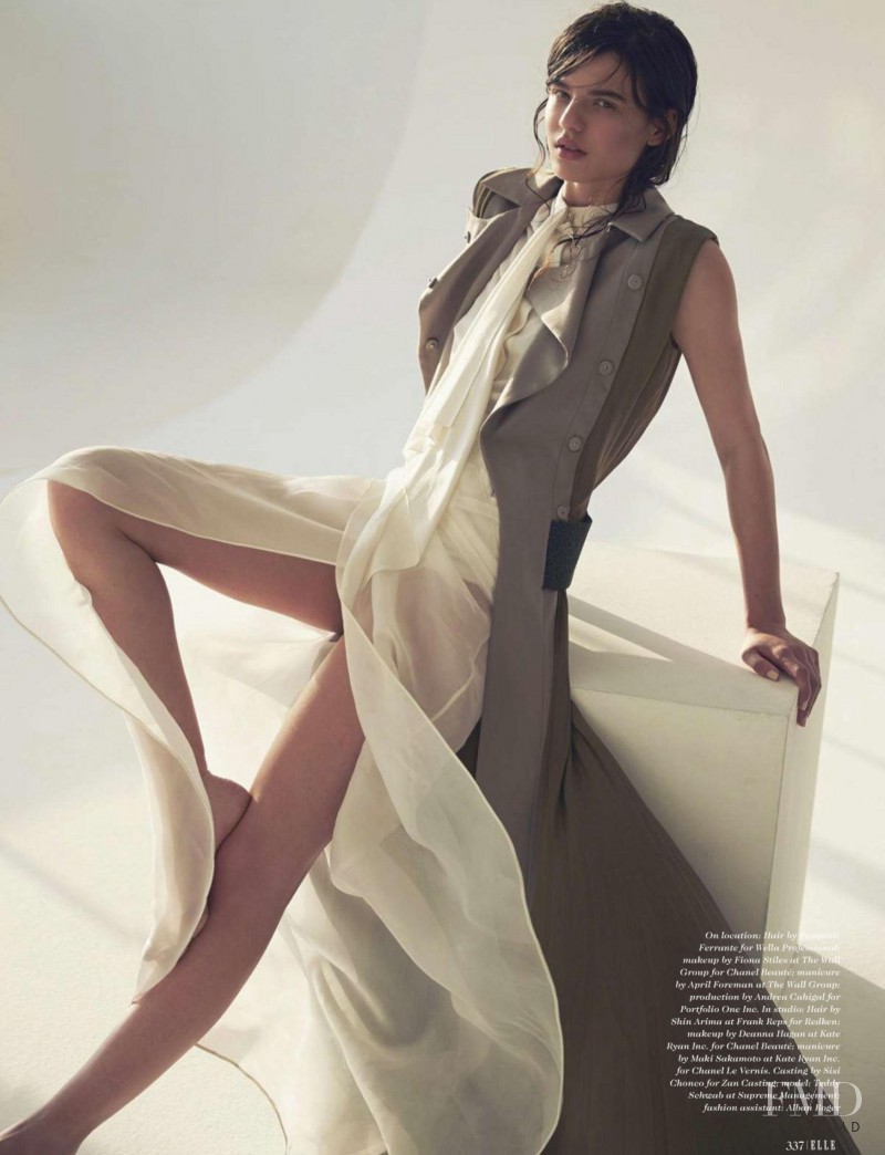 Liza Schwab featured in Rank And Style, April 2015