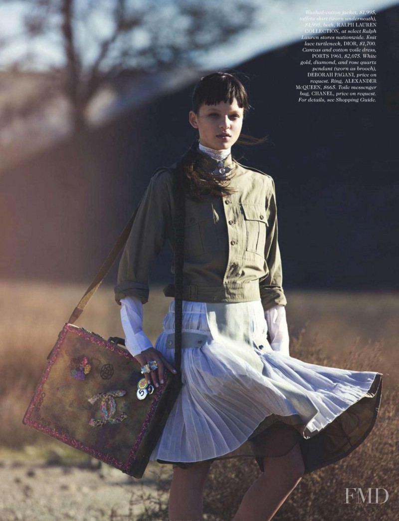 Liza Schwab featured in Rank And Style, April 2015