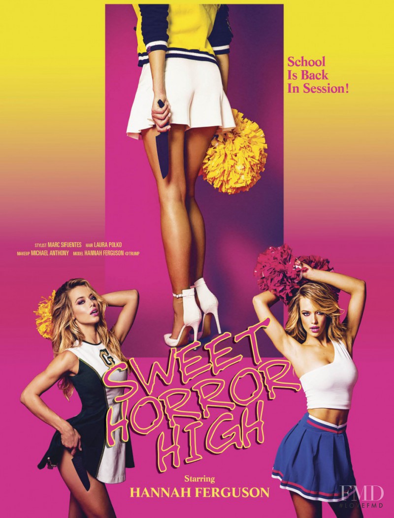 Hannah Ferguson featured in Sweet Horror High, September 2014