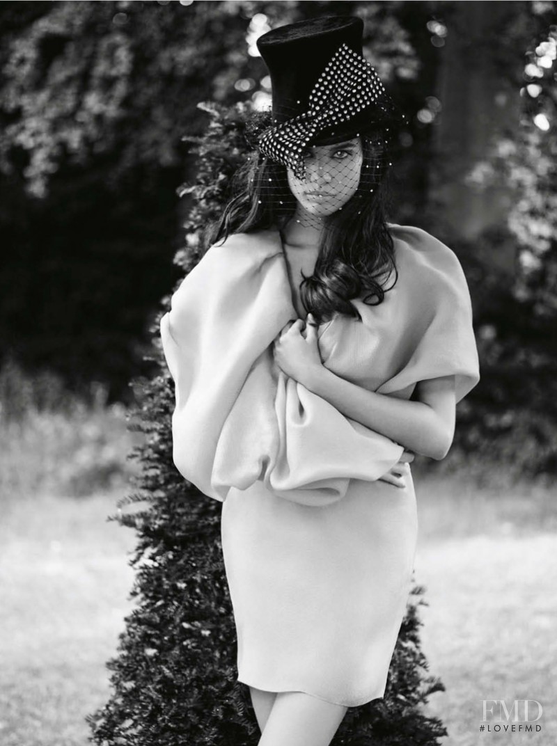 Sara Sampaio featured in Garden Party, December 2011