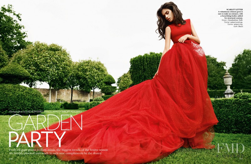 Sara Sampaio featured in Garden Party, December 2011