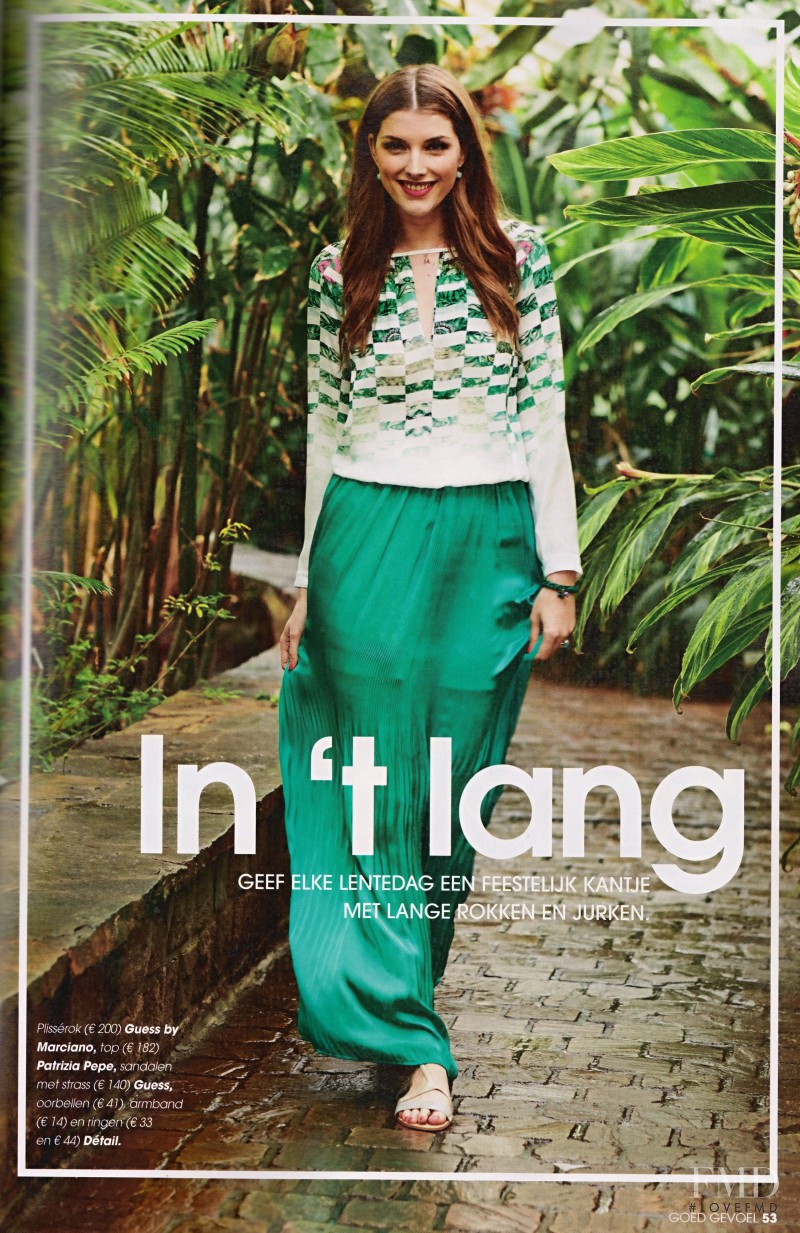 Nathalie Fransen featured in In \'t lang, May 2015