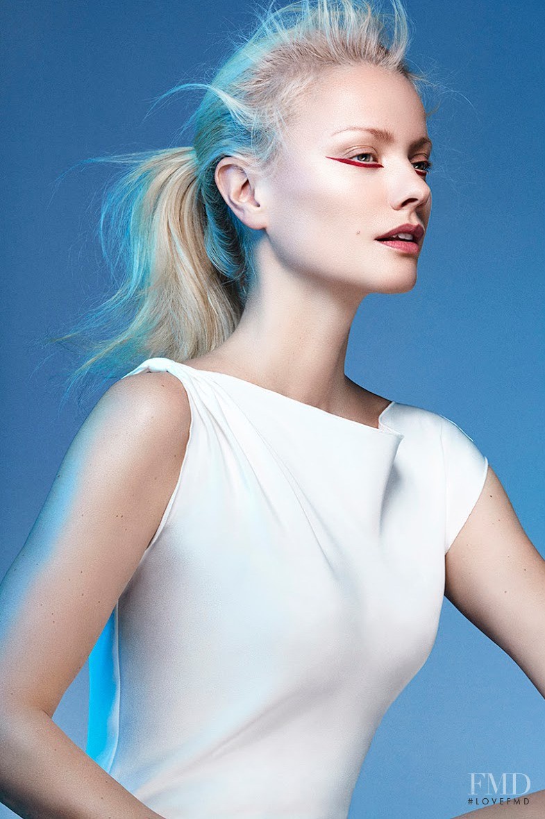 Franziska Knuppe featured in Fire & Ice, February 2016