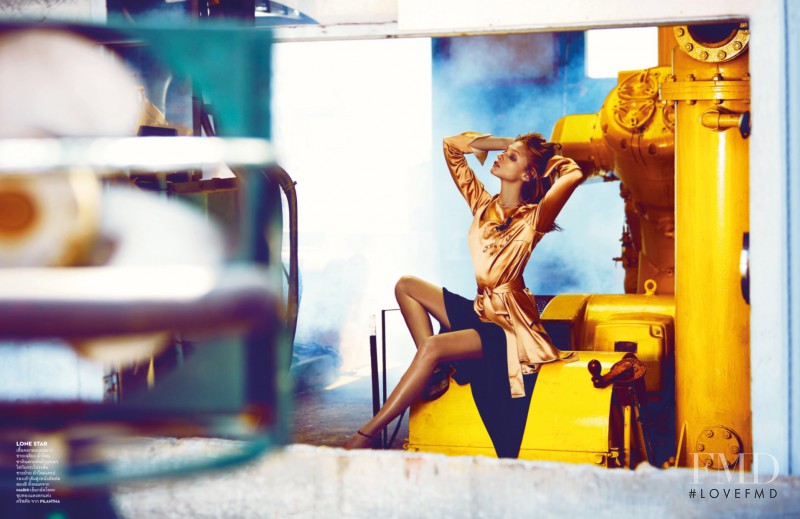 Anna Selezneva featured in Grand Vision, February 2016