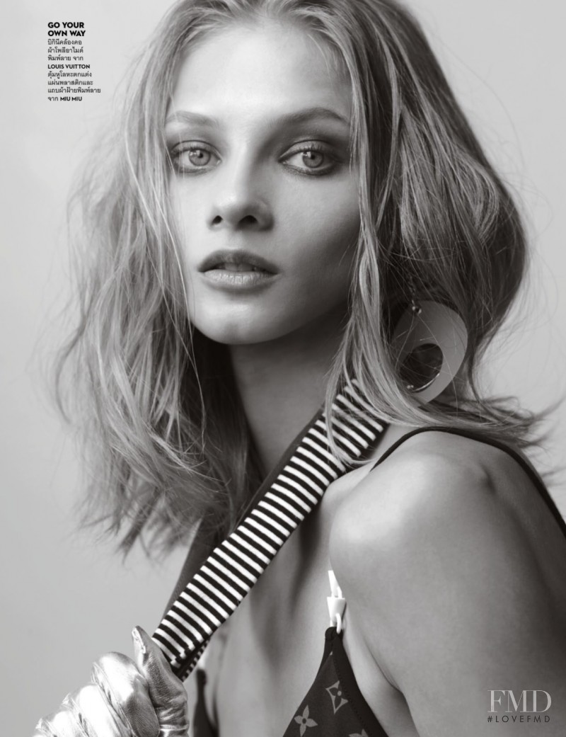 Anna Selezneva featured in Strong!, February 2016