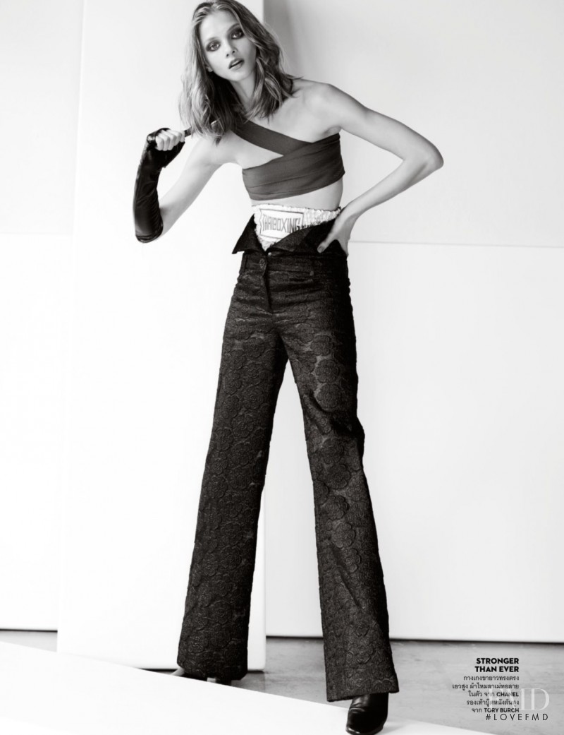 Anna Selezneva featured in Strong!, February 2016