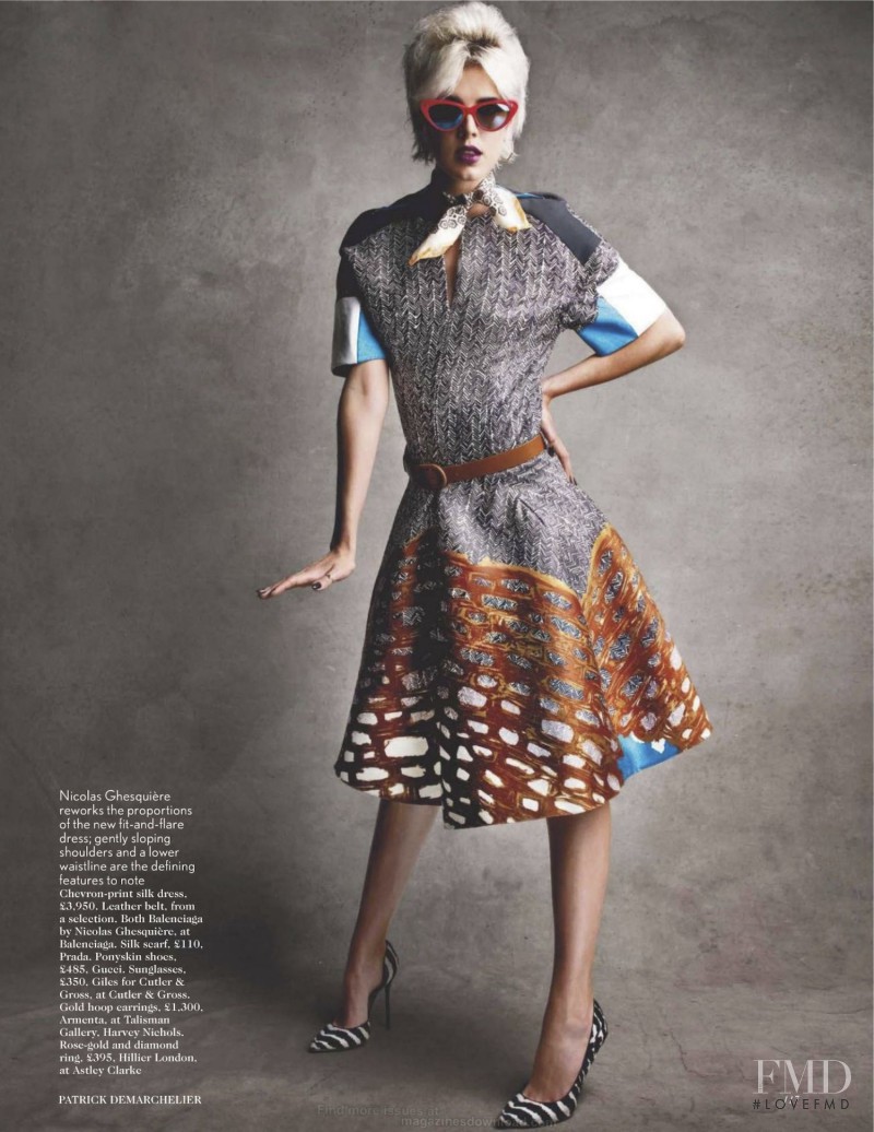 Agyness Deyn featured in Be So Bold, January 2012