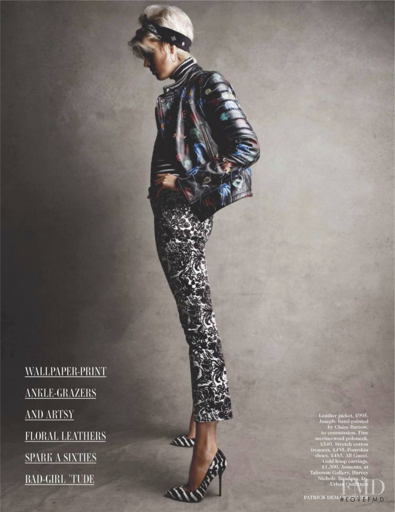 Agyness Deyn featured in Be So Bold, January 2012