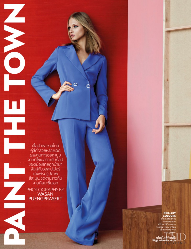Anna Selezneva featured in Paint the Town, February 2016