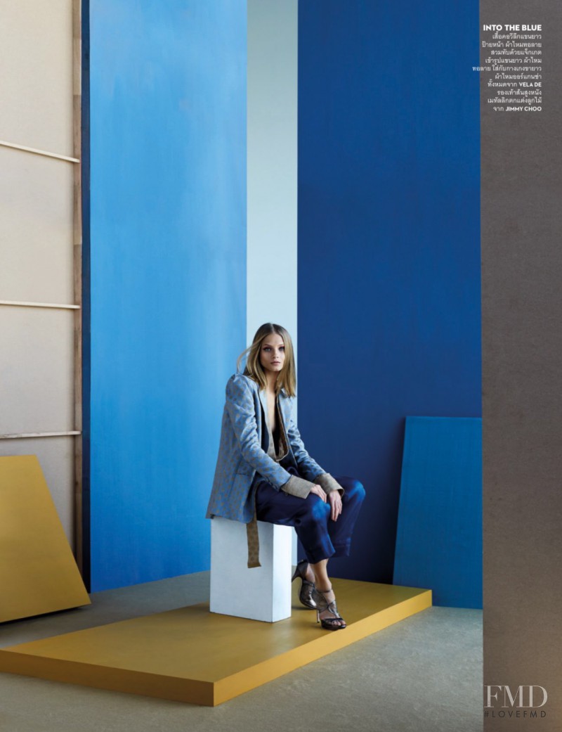 Anna Selezneva featured in Paint the Town, February 2016