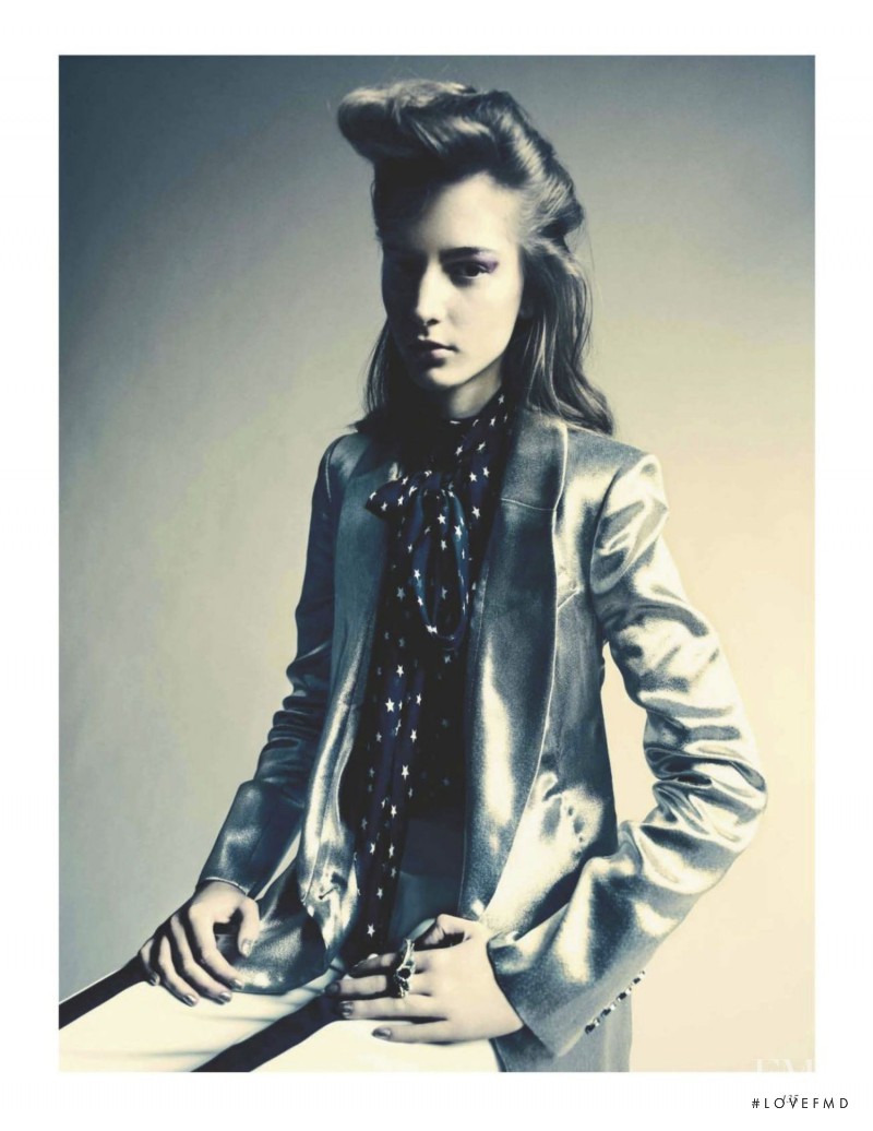 Rosanna Georgiou featured in Models Own, January 2012