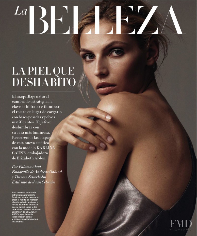 Karlina Caune featured in La piel que deshabito, February 2016