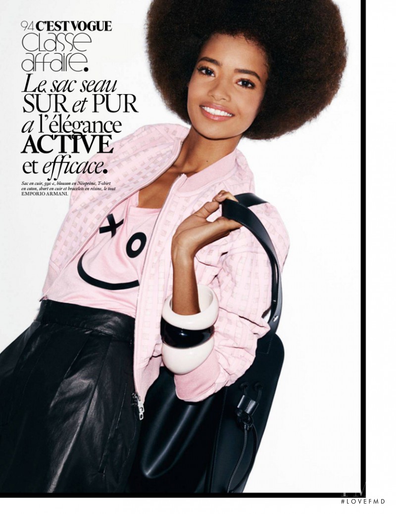 Malaika Firth featured in C\'est Vogue, February 2016