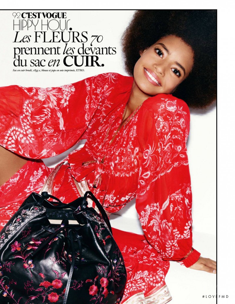 Malaika Firth featured in C\'est Vogue, February 2016