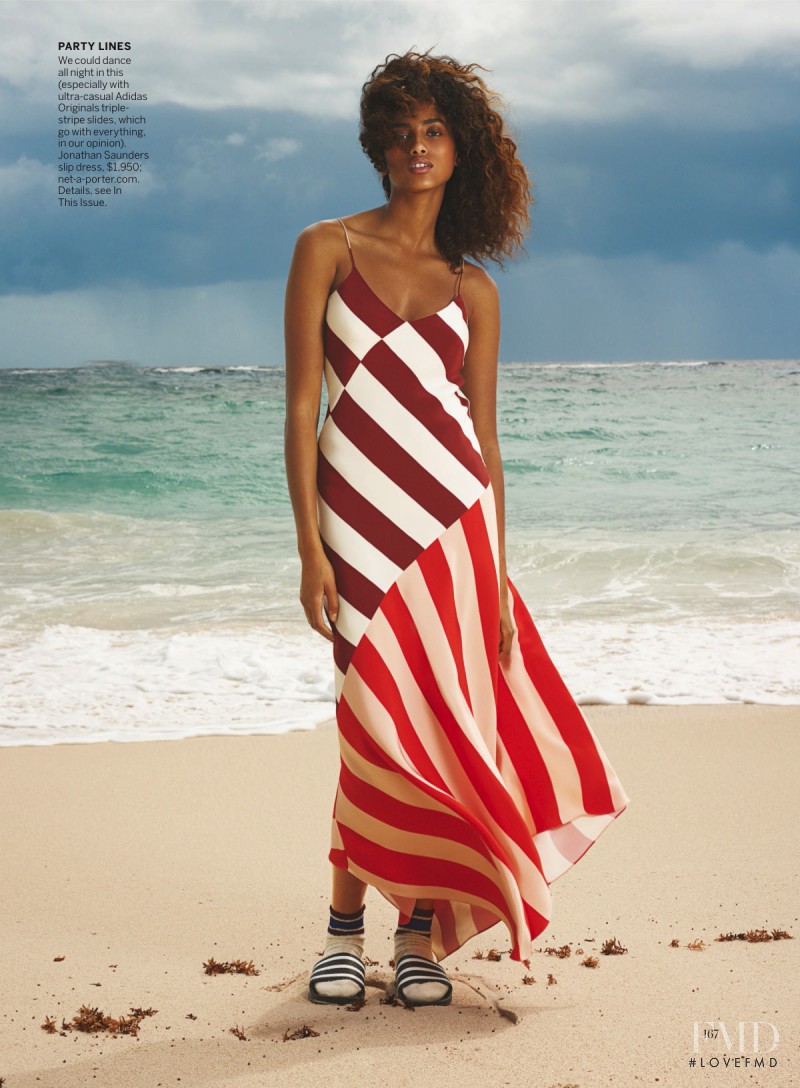 Imaan Hammam featured in Between the Lines, February 2016