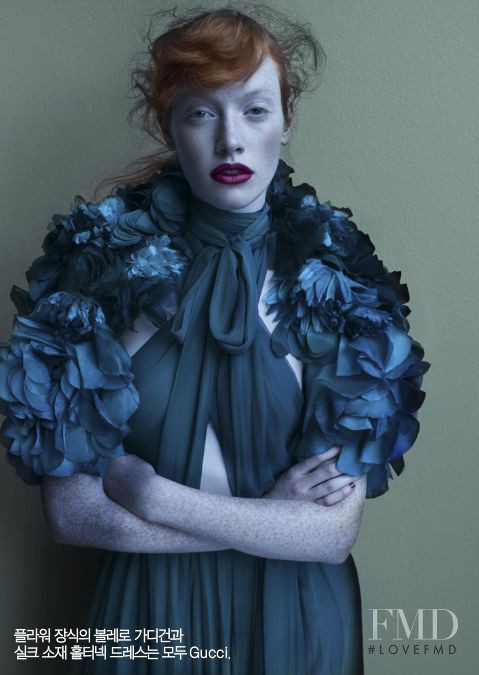 Chantal Stafford-Abbott featured in Floral Fantasy, December 2011