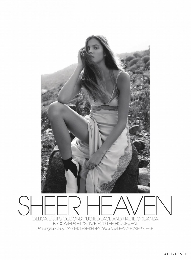 Estee Rammant featured in Sheer Heaven, March 2016