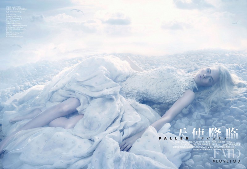 Cara Delevingne featured in Fallen Angels, December 2011