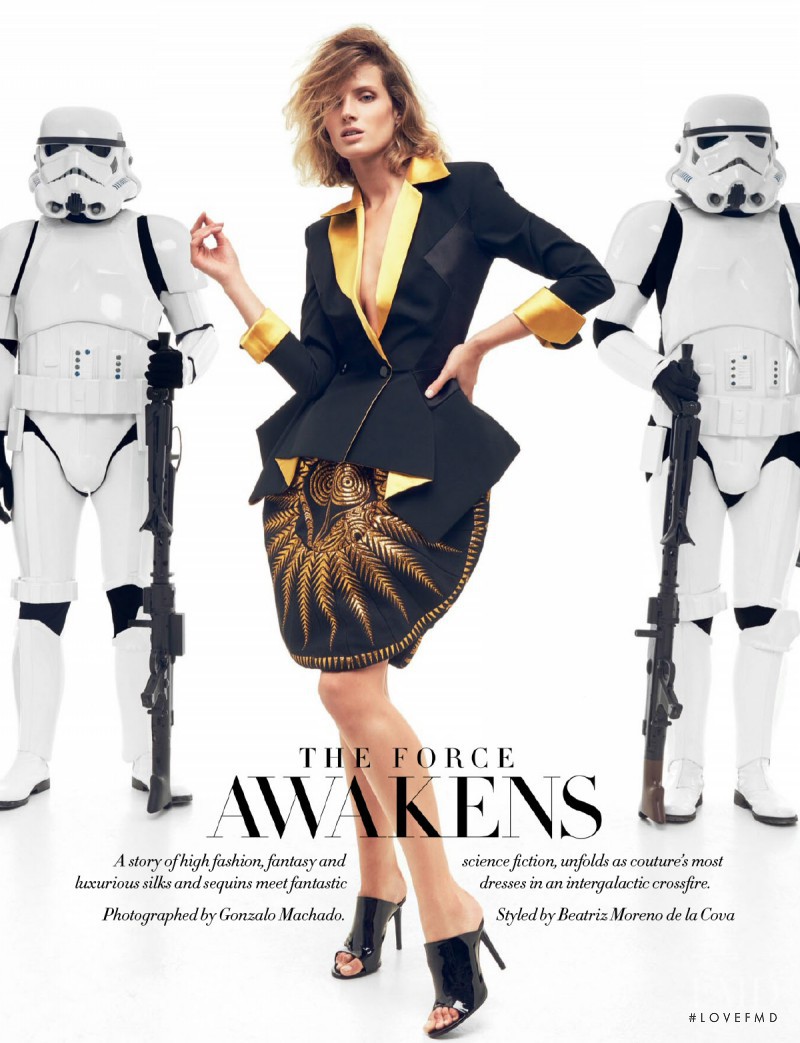 Fanny François featured in The Force Awakens, January 2016