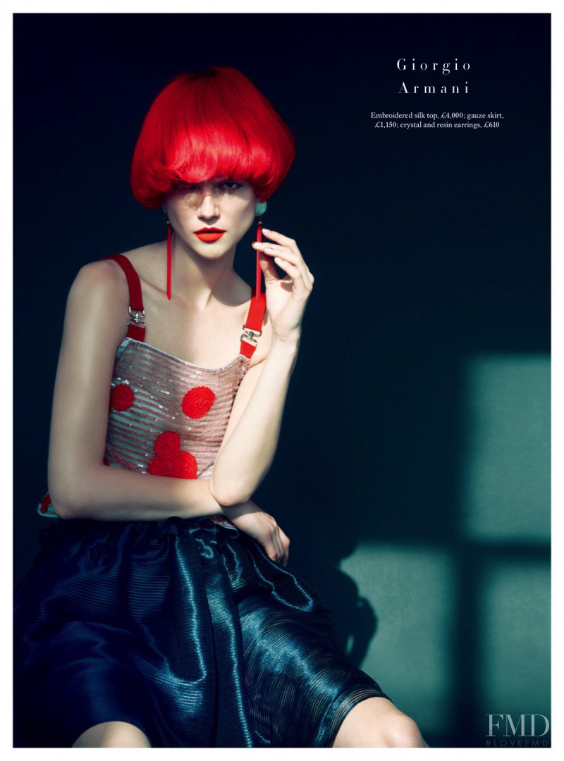 Kasia Struss featured in The Collections, February 2016