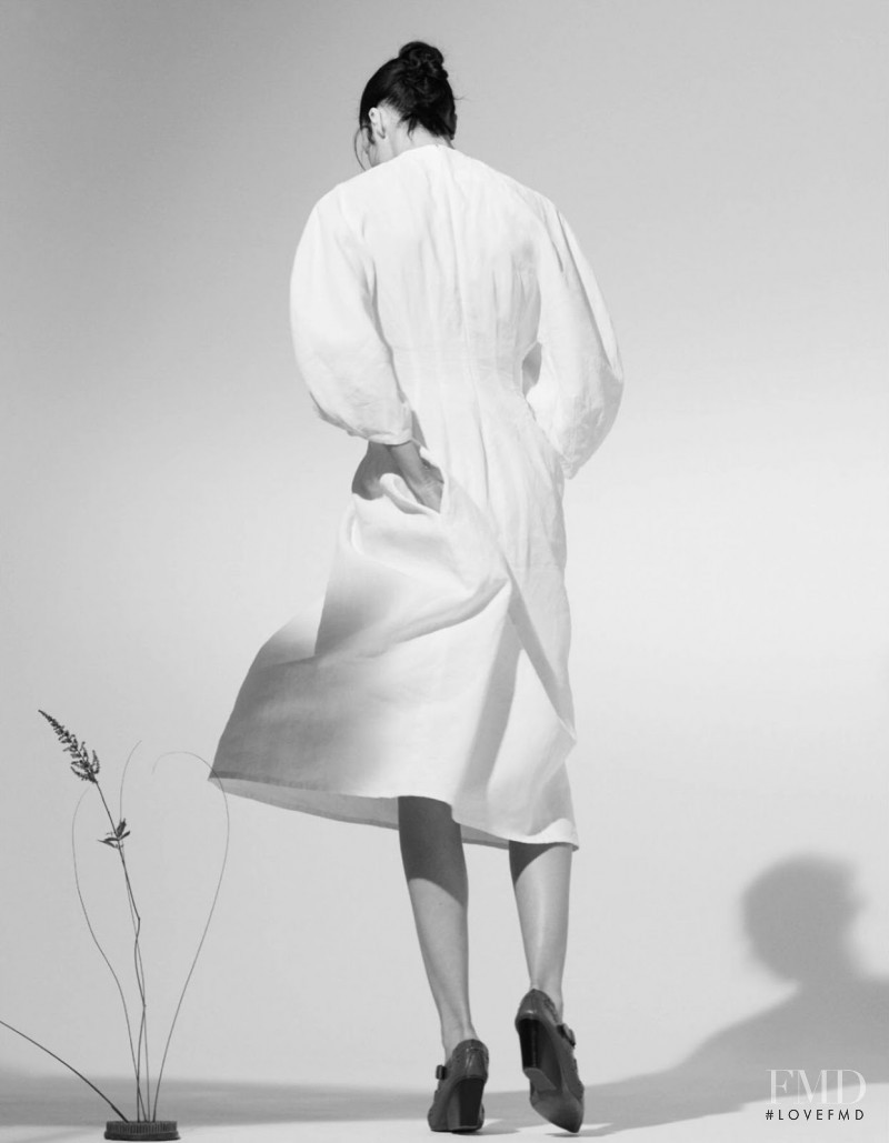 Mariacarla Boscono featured in White Muse, March 2016