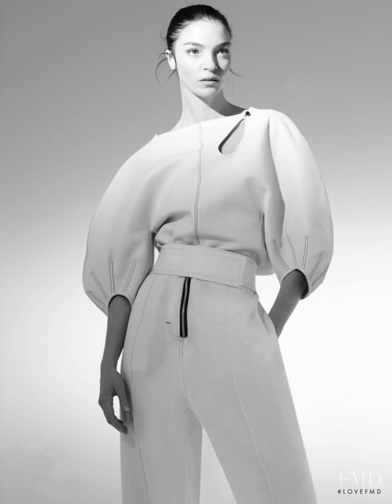 Mariacarla Boscono featured in White Muse, March 2016