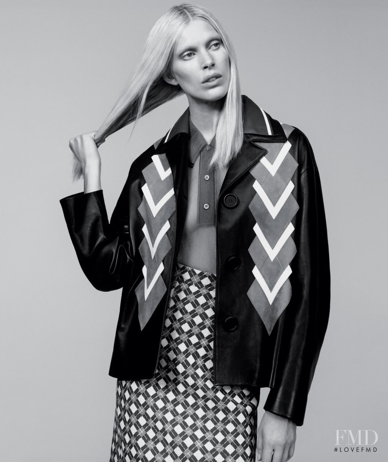 Iselin Steiro featured in Plaid and Argyle are Back, February 2016