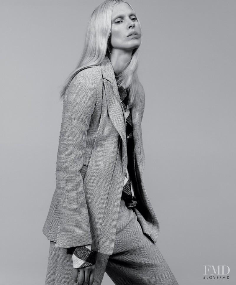 Iselin Steiro featured in Plaid and Argyle are Back, February 2016