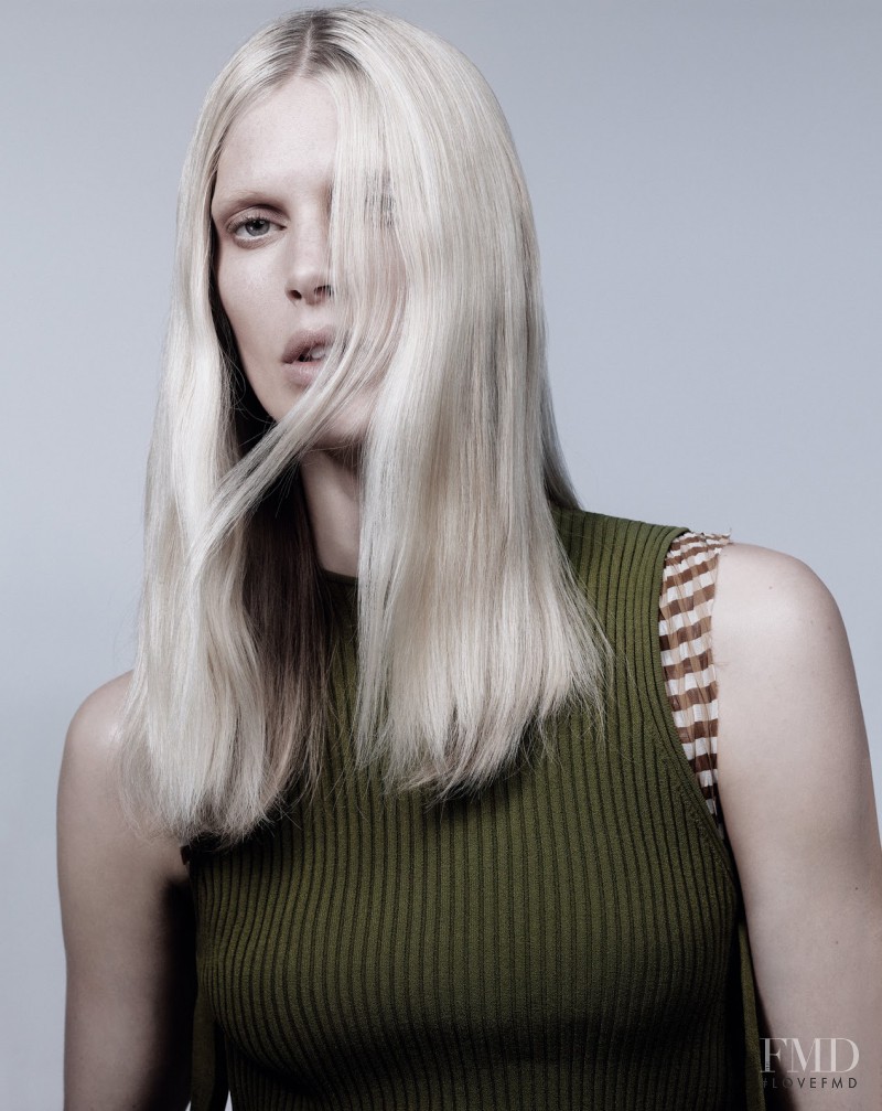 Iselin Steiro featured in Plaid and Argyle are Back, February 2016