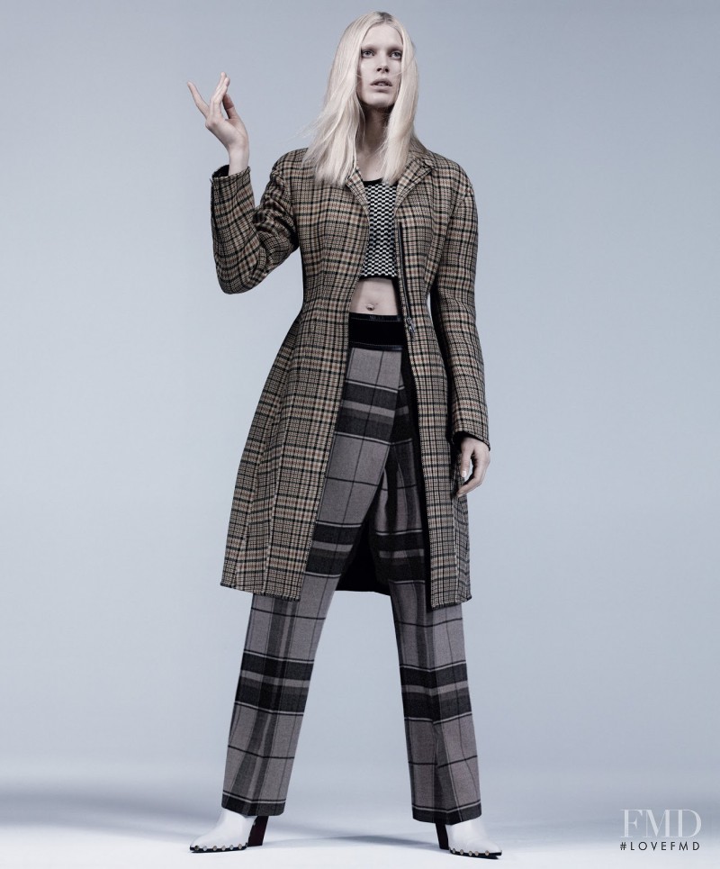 Iselin Steiro featured in Plaid and Argyle are Back, February 2016